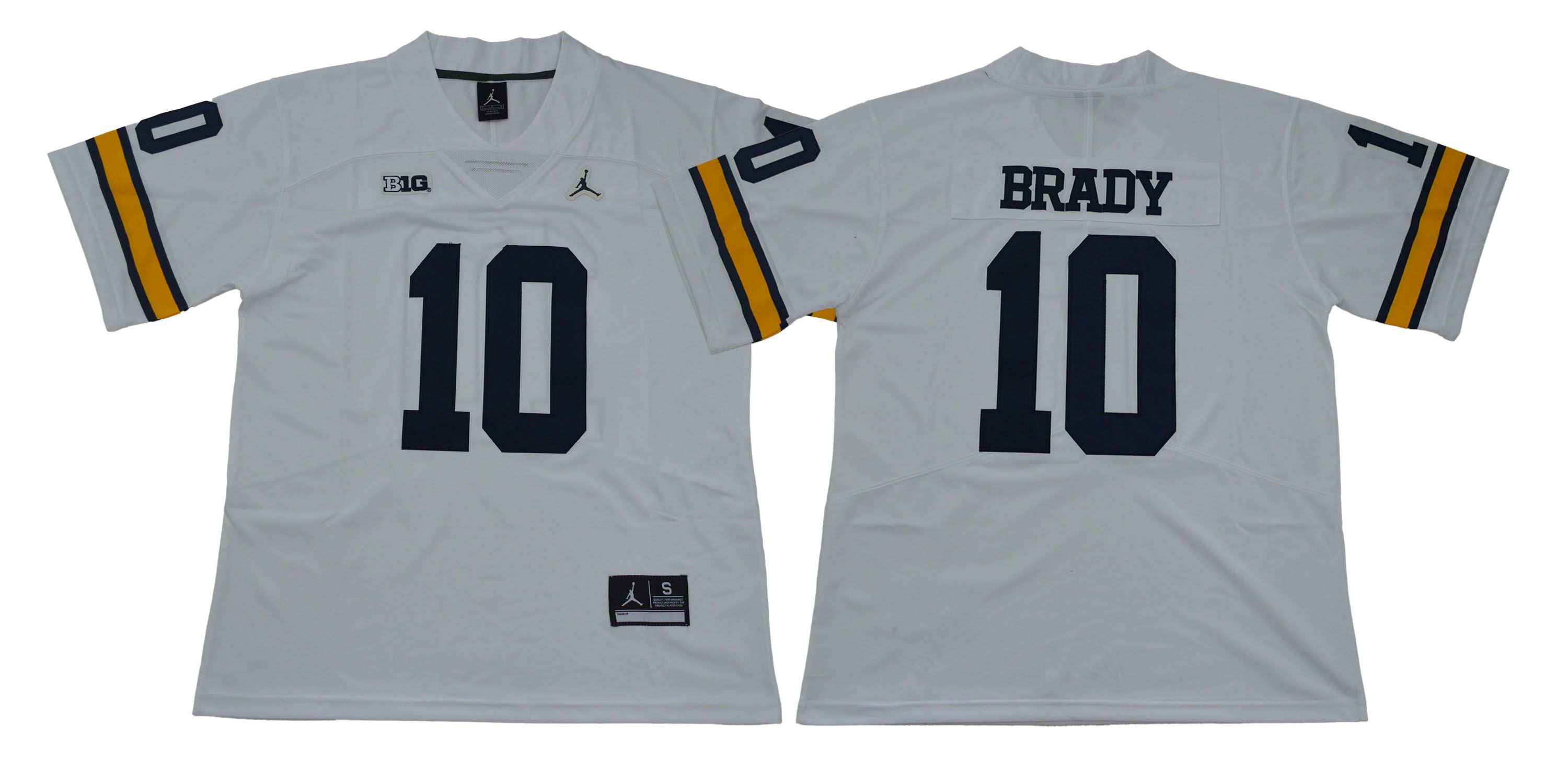 Men Michigan Wolverines #10 Brady White NCAA Jerseys